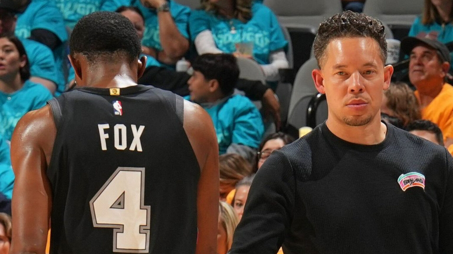 Mitch Johnson says De’Aaron Fox will still have the ball in his hands at the end of tomorrow’s game