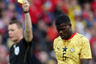 Thomas Partey was refused entry into Canada while he awaits trial on rape charges.