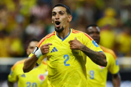 Colombia's Daniel Munoz scored the only goal in the match against DR Congo in World Cup 2026.