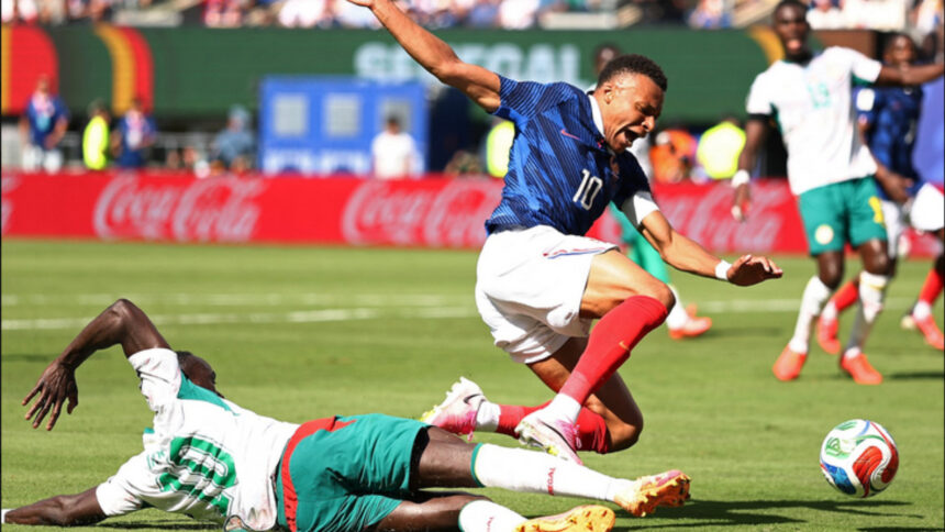 Why Referee Did Not Award Penalty After Mane Tripped Mbappe in France vs Senegal Despite VAR Review
