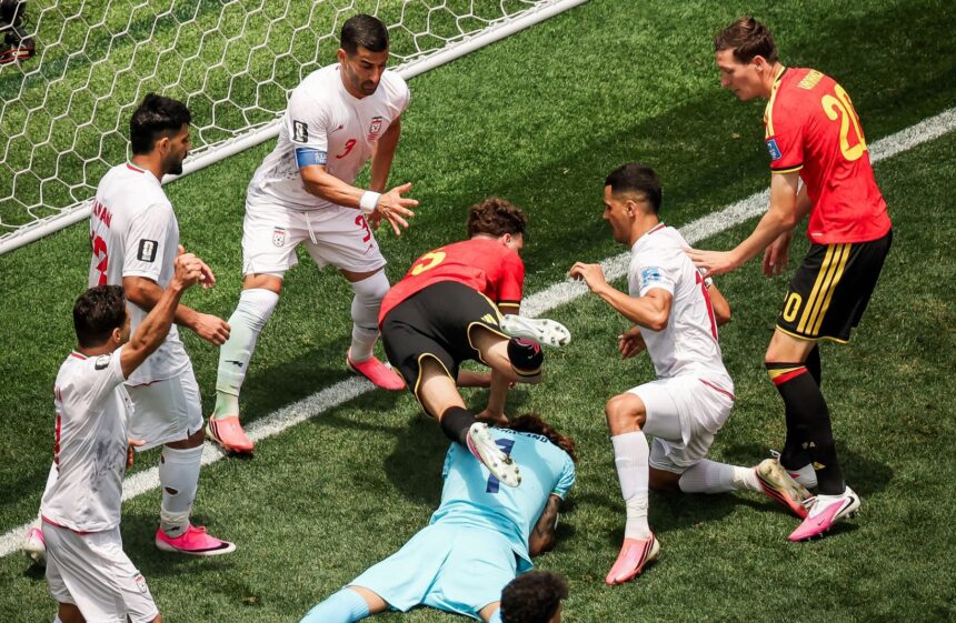 Iran vs Belgium