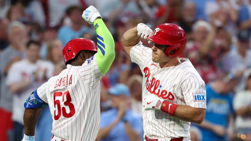 Philadelphia Phillies against San Diego Padres