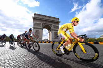 Tadej Pogacar won the Tour de France for a record-equalling fifth time.