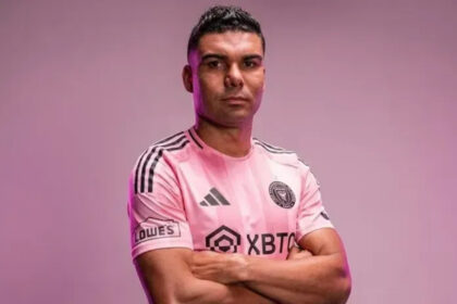 Casemiro in Inter Miami shirt