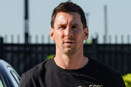 Lionell Messi arrives at Inter Miami training after World Cup break
