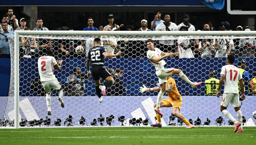 Lautaro Martunez nods in Argetina's winner against England
