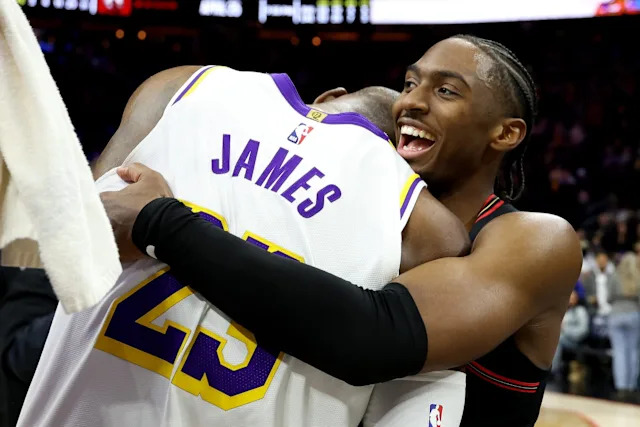Maxey and Lebron