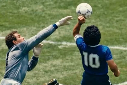 Maradona's "Hand of God" ball sold at auction