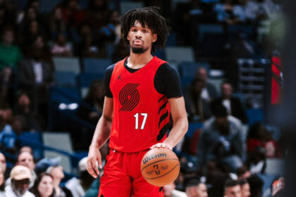 Trail Blazers guard Shaedon Sharpe continues to receive treatment associated with a left calf strain. Follow-up imaging has revealed a stress reaction of the left fibula.