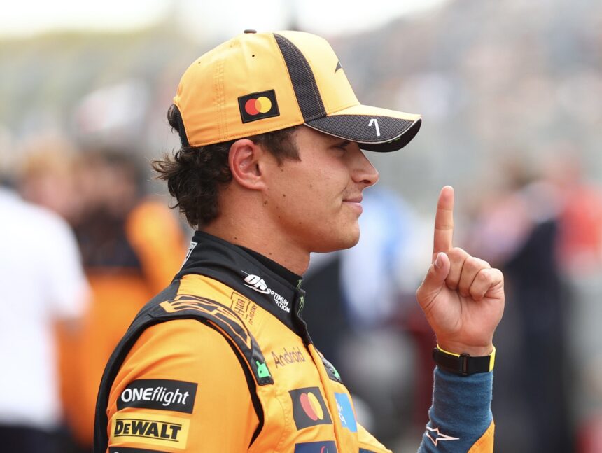 Lando Norris at Dutch GP