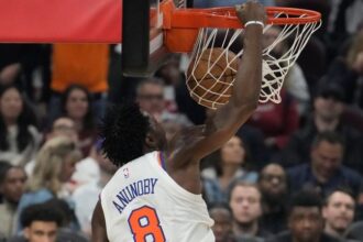 OG Anunoby becomes an instant New York hero after sending the Knicks one win away from NBA glory with one second to go in Game 4 of the NBA Finals