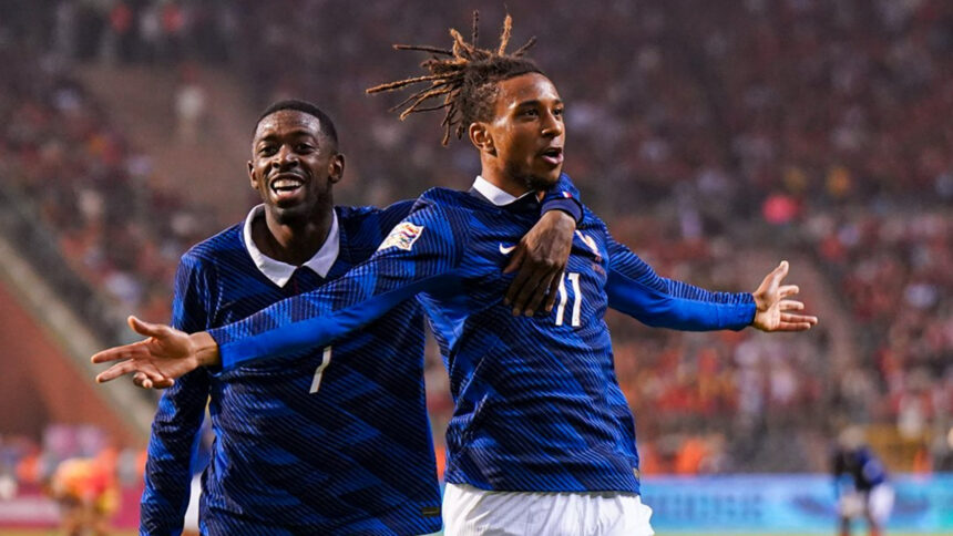 Michael Olise and Ousmane Dembele